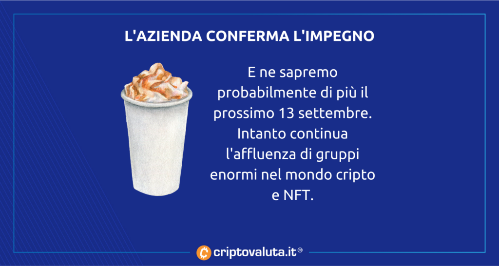 Starbucks - volo nel Web 3