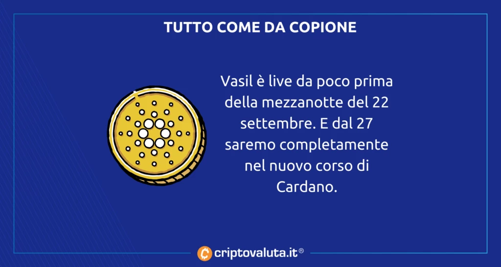 Cardano vola  con Vasil