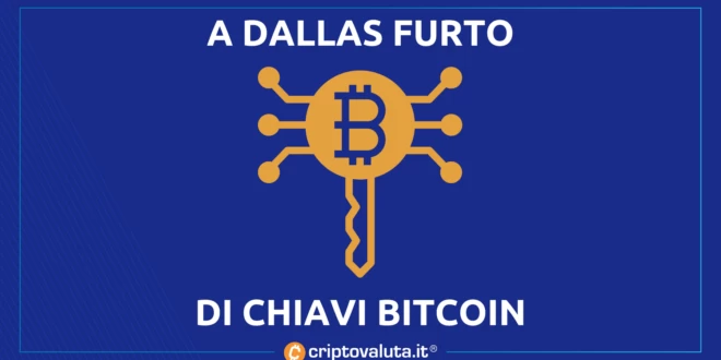 DALLAS FURTO CHIAVI BITCOIN