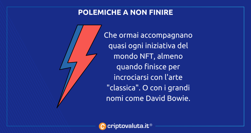 Polemiche cripto Bowie