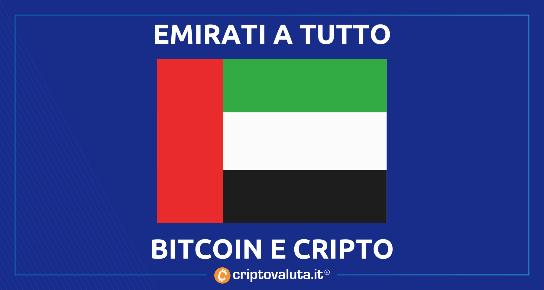 Emirati: è febbre Bitcoin e Crypto! | Una percentuale alta di cittadini ha già...