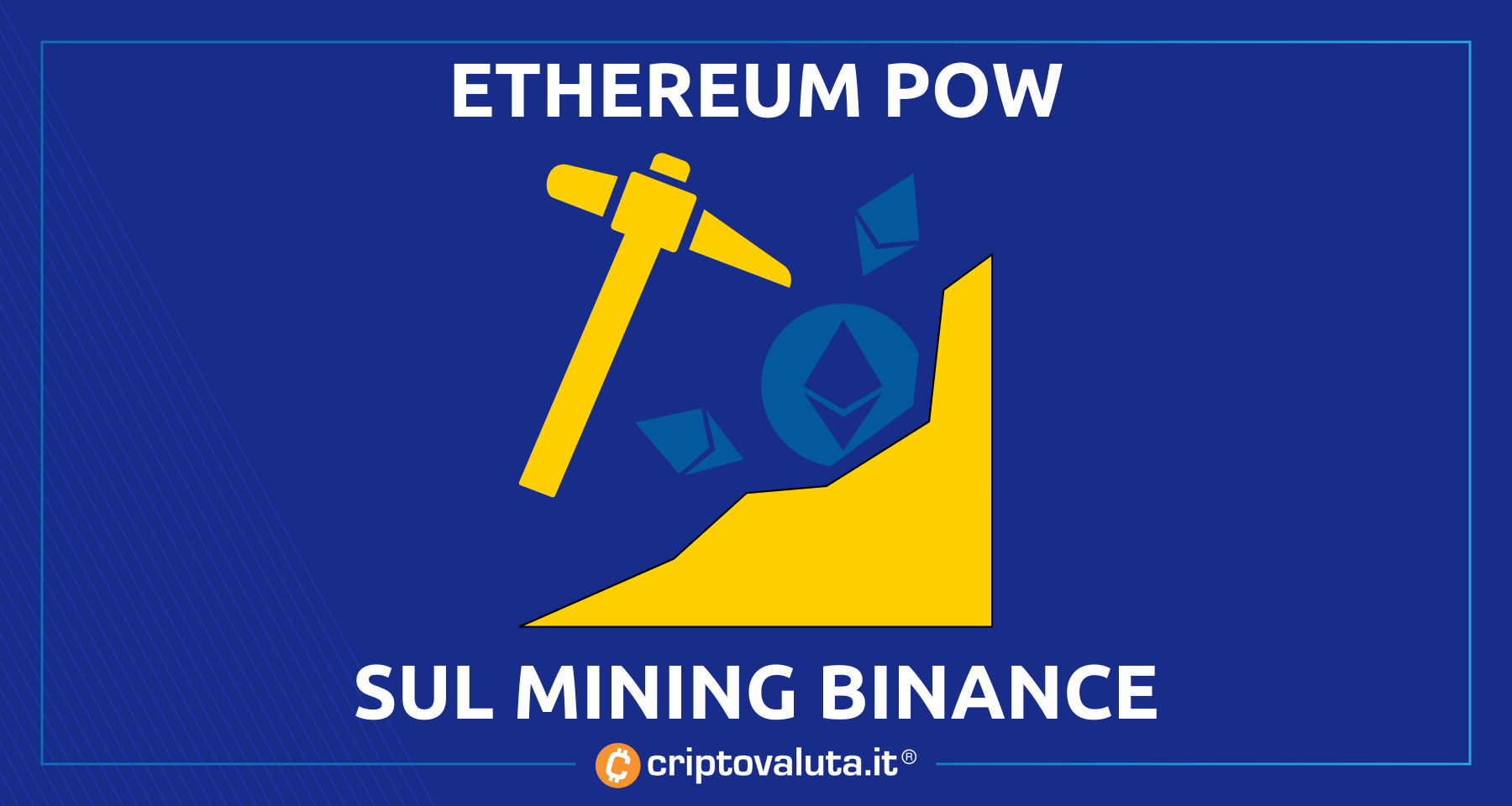 Ethereum PoW vola sopra gli 11$ | Binance annuncia la mining pool