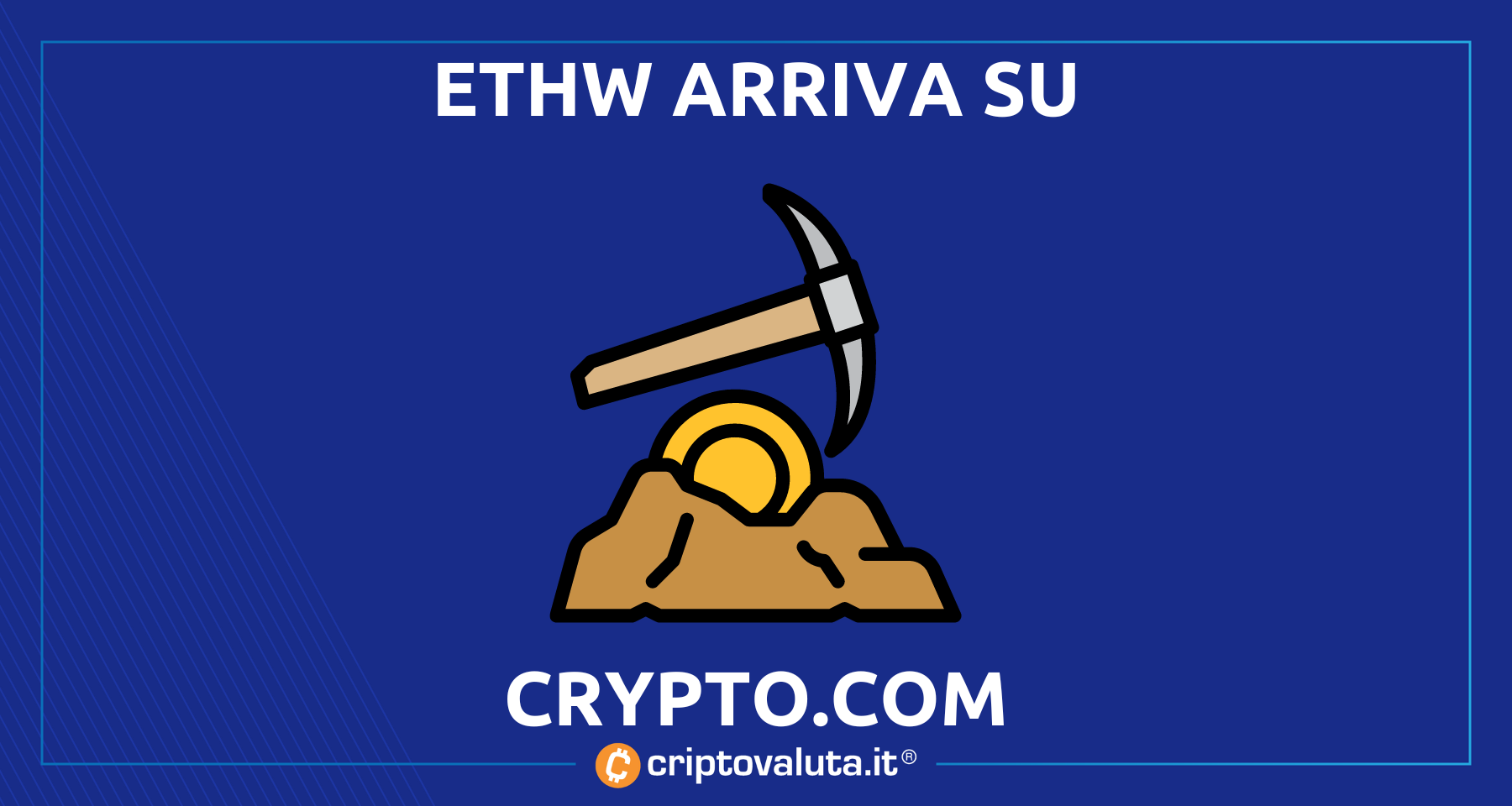 Ethereum PoW listata su Crypto.com! | Scambi già attivi sull’exchange