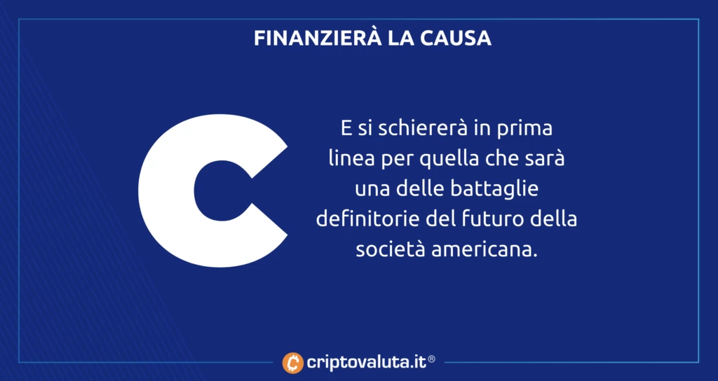 TORNADO CASH COINBASE SOSTEGNO