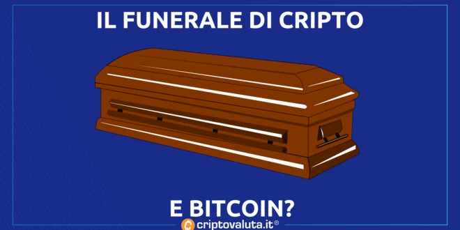 CRISI BITCOIN CRIPTO MORTE