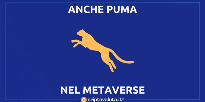 PUMA punta sul metaverse