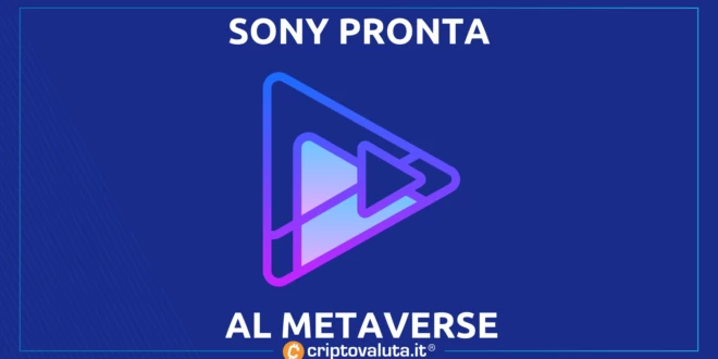 Anche Sony pronta al metaverse