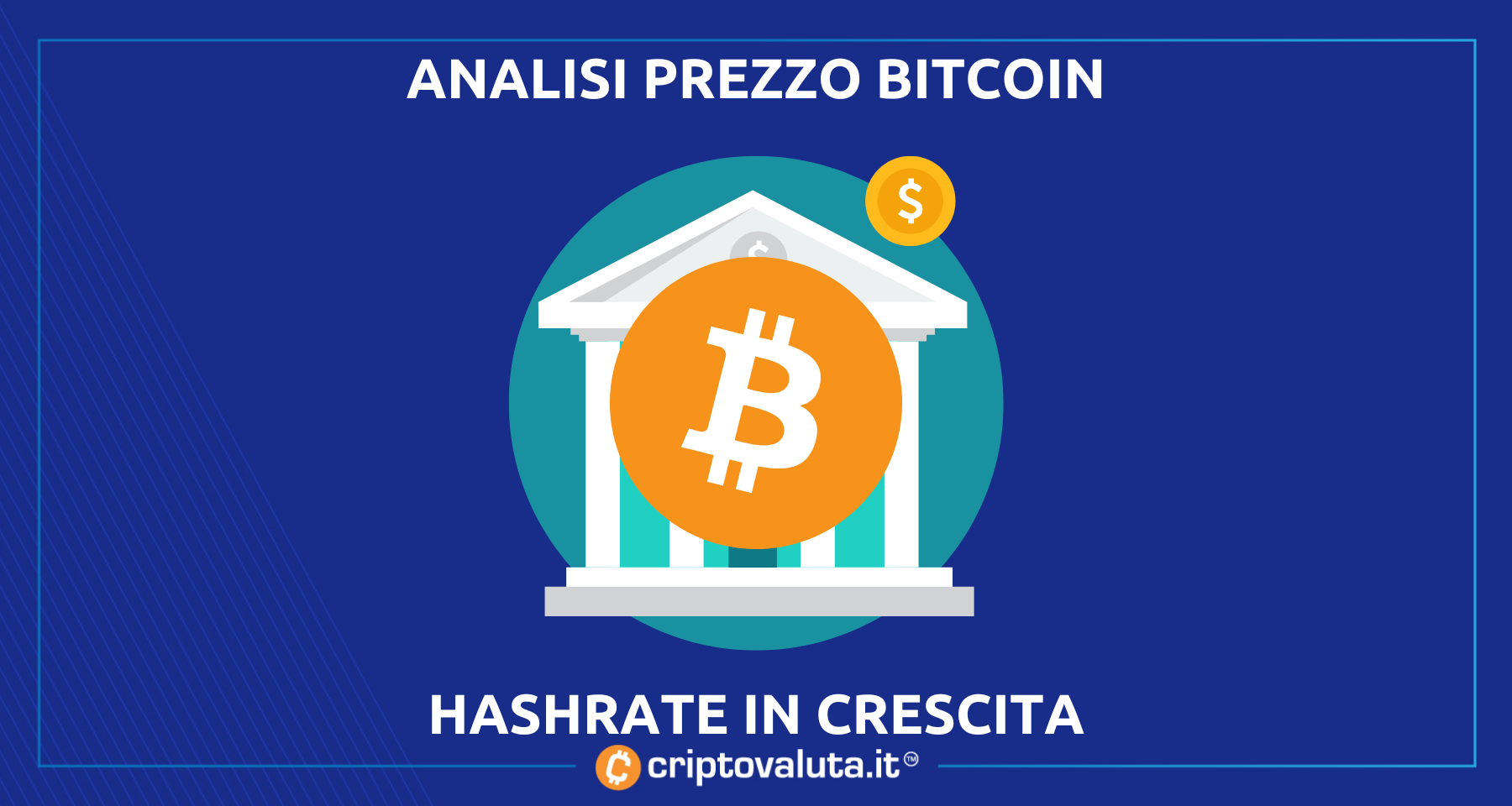 Bitcoin analisi del prezzo | Hashrate di $BTC in crescita