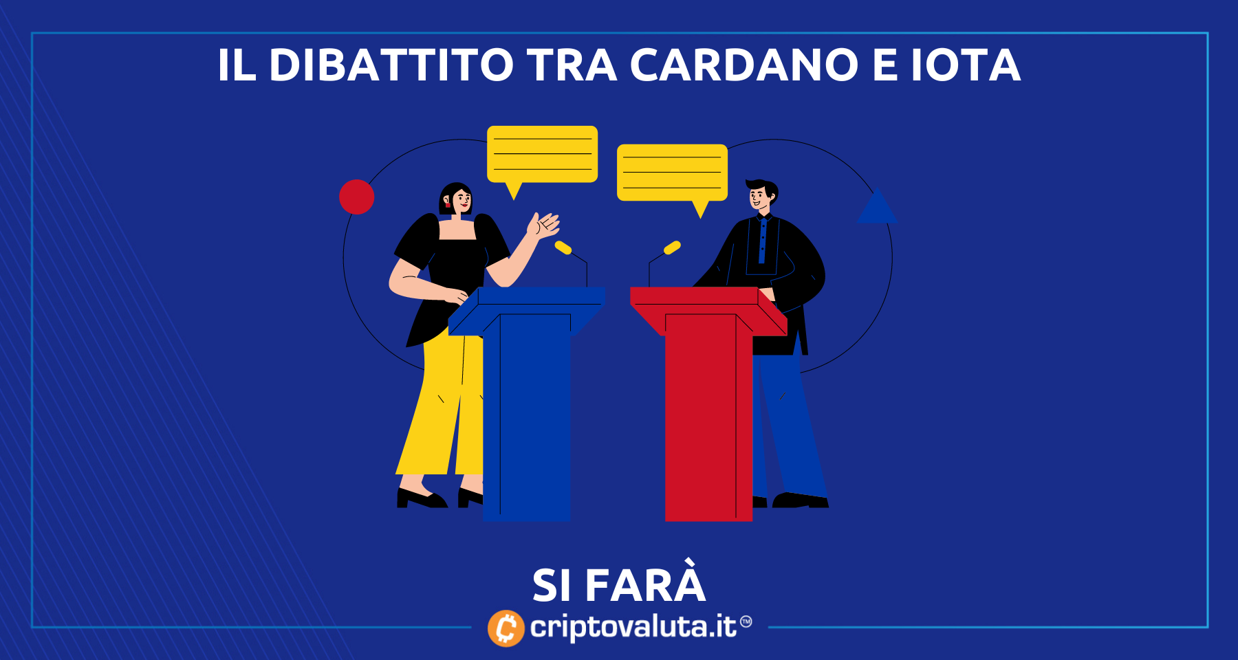Cardano VS IOTA: Hoskinson ci prova ancora! | Faccia a faccia tra CEO...