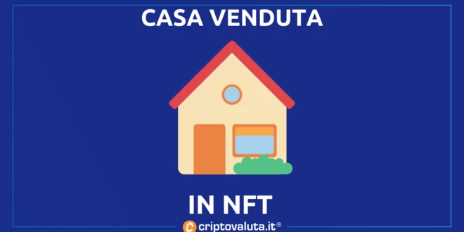 Arriva la casa venduta su OpenSEA