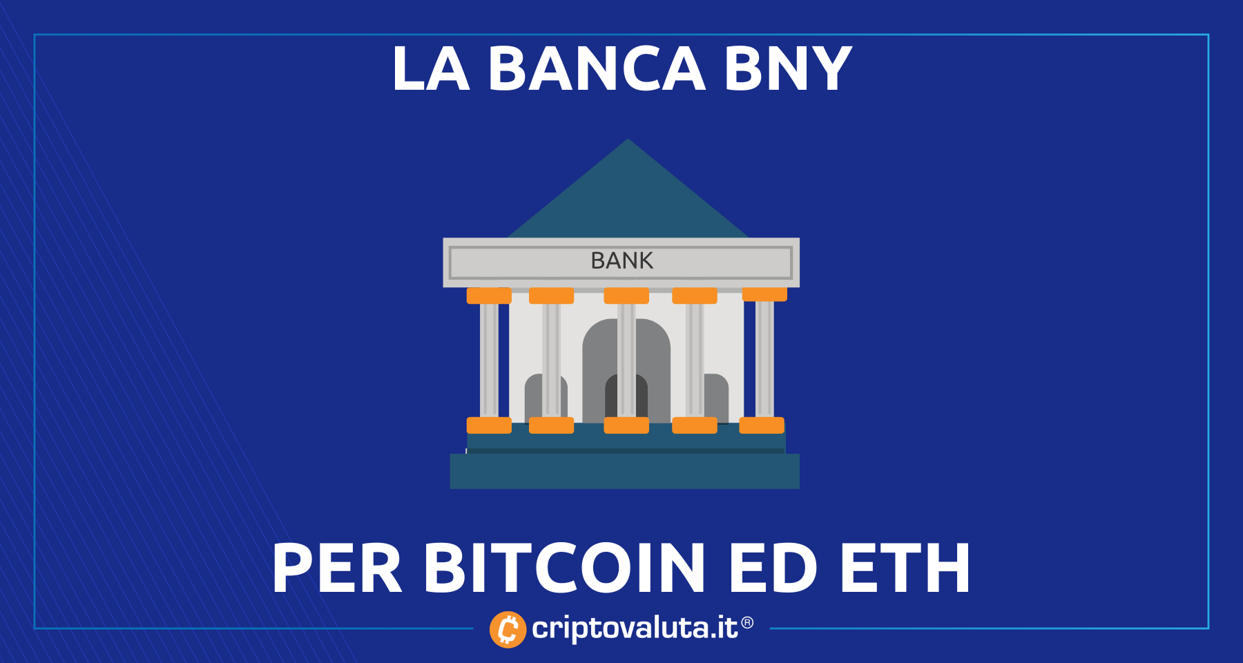 Storica banca americana apre a Bitcoin e Ethereum | Farà da cassaforte per...