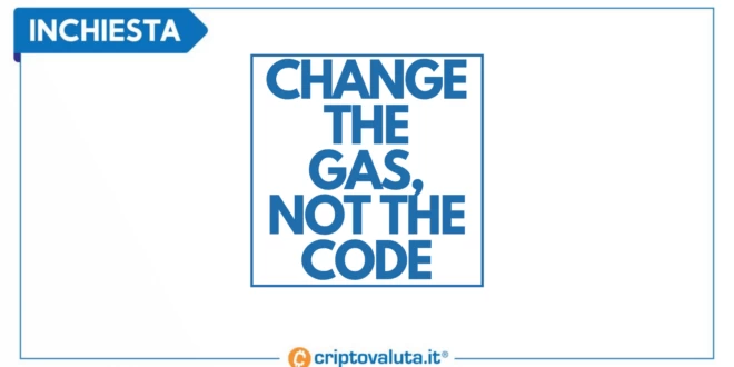 CHANGE THE CODE INCHIESTA BITCOIN