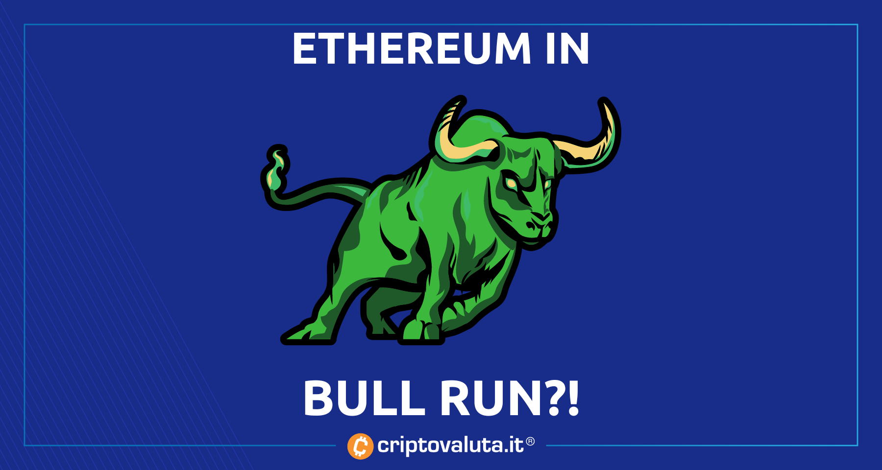 Lo specialista di Bloomberg: “Bull run di Ethereum” | Ecco cosa ha detto…