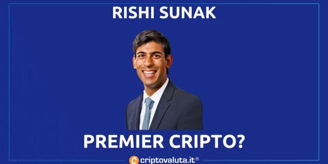 Rishi Sunak - premier cripto
