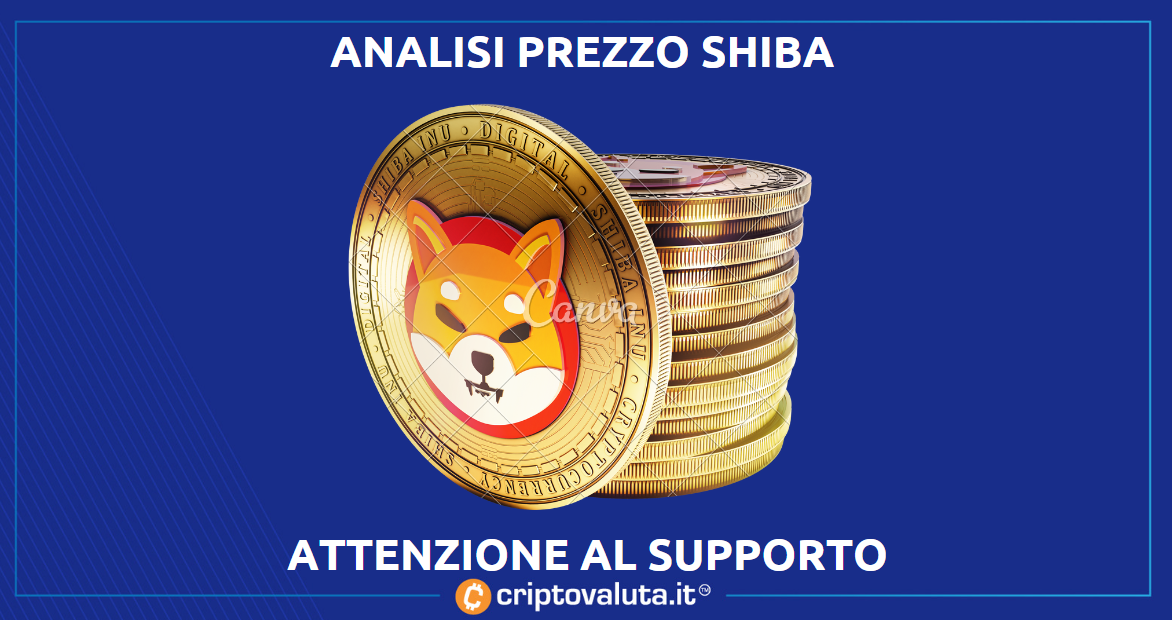 Shiba Inu Coin: Prezzo ed analisi | $SHIB su un supporto critico
