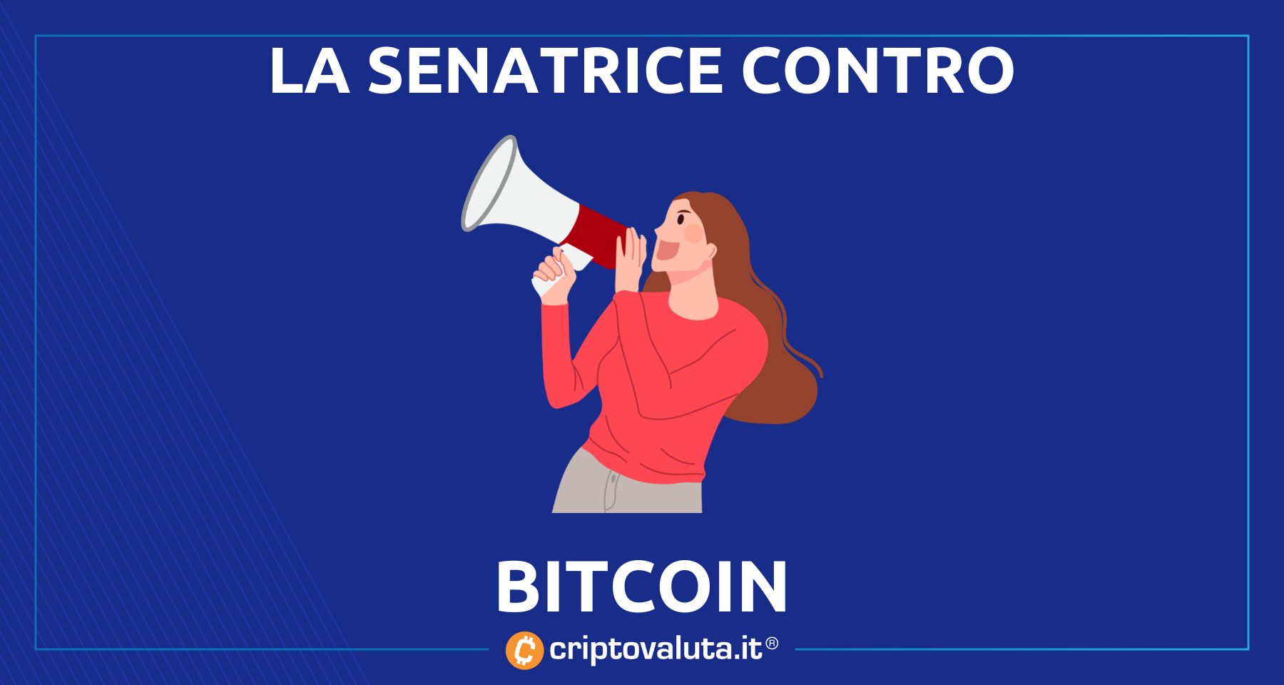 Bitcoin: la Senatrice lo BANNA! | Attacco ai miner, anche se...