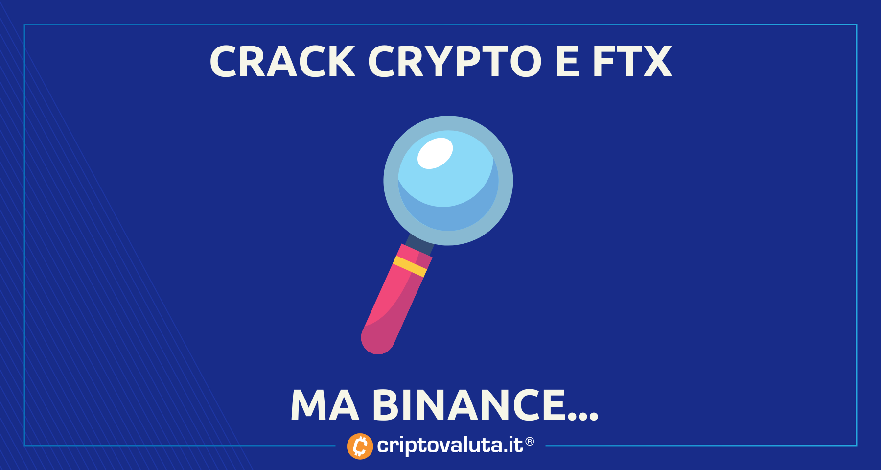 FTX VS Binance: e le crypto crollano… | SERVE fare chiarezza!