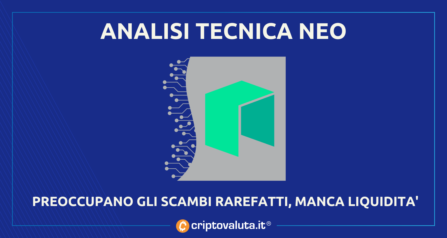 NEO, analisi prezzo | Ancora debole, short fino $ 5.34