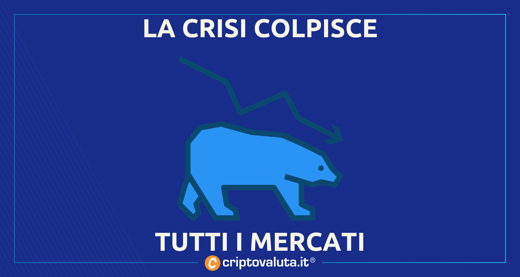 NON è una CRISI Bitcoin e Crypto | A fallire è la finanza tradizionale!