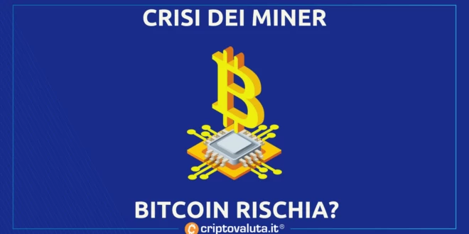 CRISI MINER BITCOIN