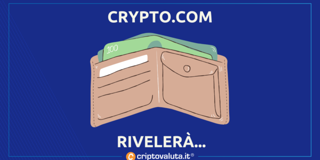 Crypto.com rivelerà DATI IMPORTANTI! | Ma nessuno  &hellip;