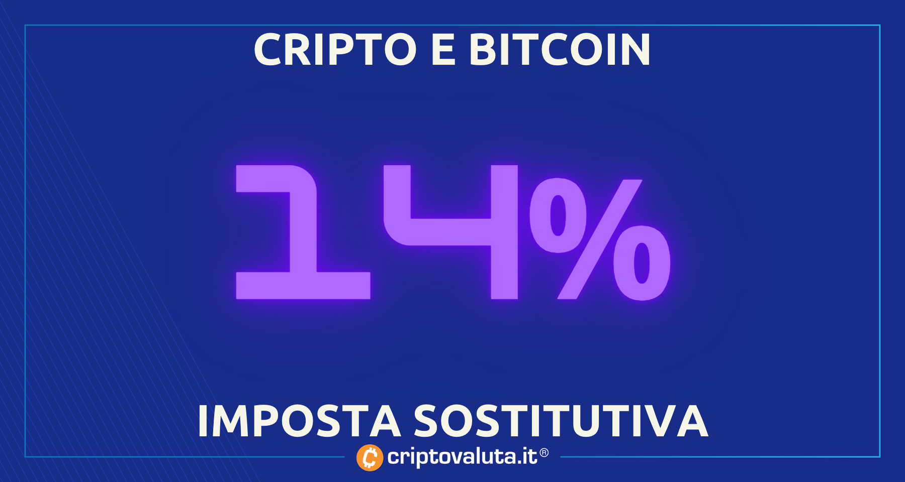 +SCOOP+ Bitcoin e Crypto TASSATI al 14% | Ecco il testo in ESCLUSIVA