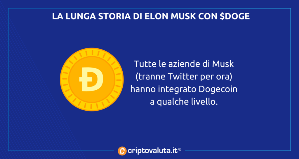 Elon Musk con Dogecoin