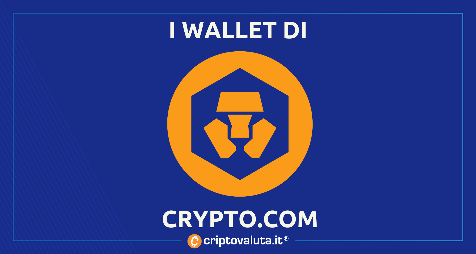 Ecco i wallet di Crypto.com | Composizione crypto SCONVOLGENTE!