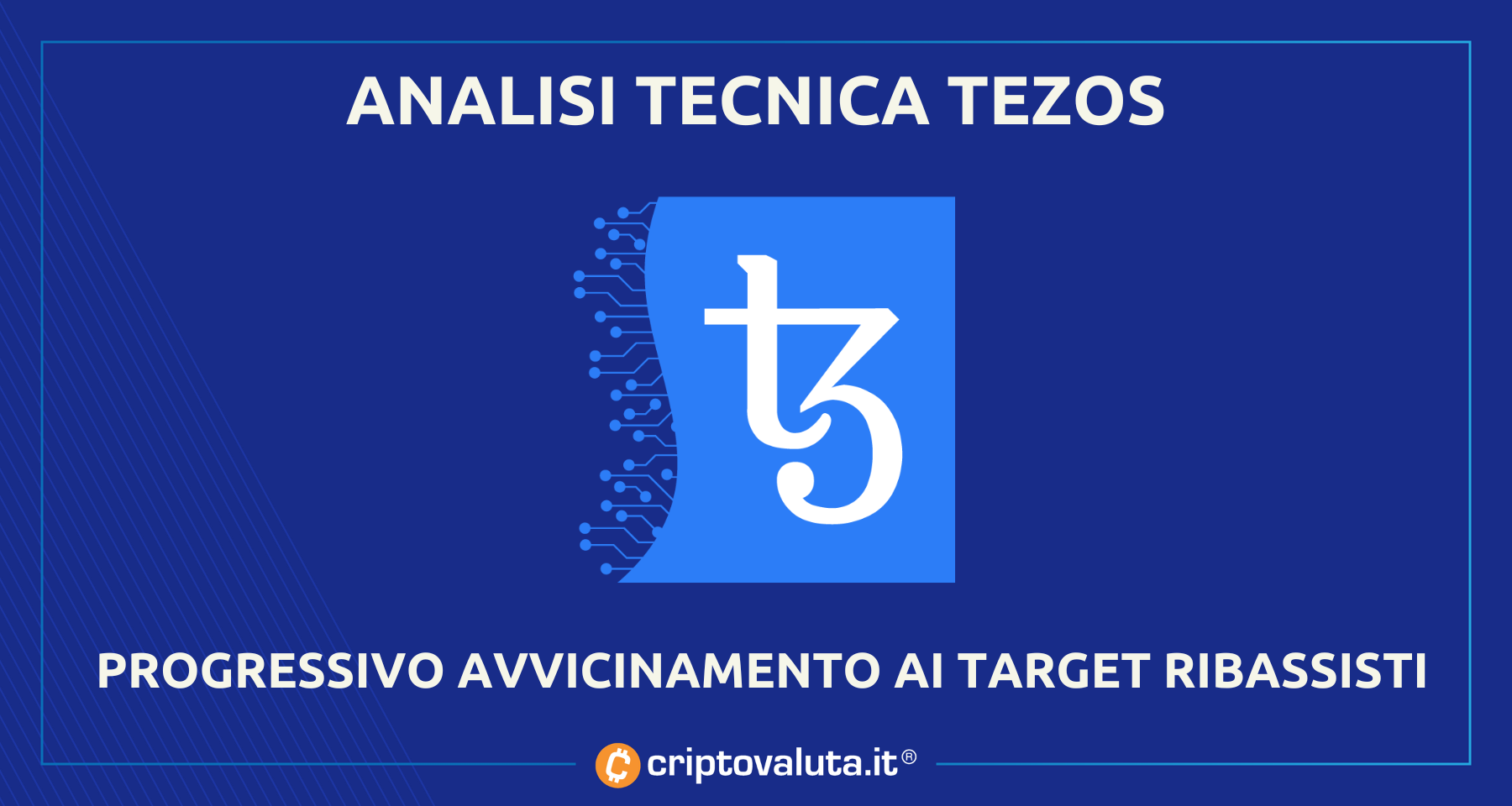 Analisi prezzi Tezos | Si avvicina il target ribassista a 0.84$