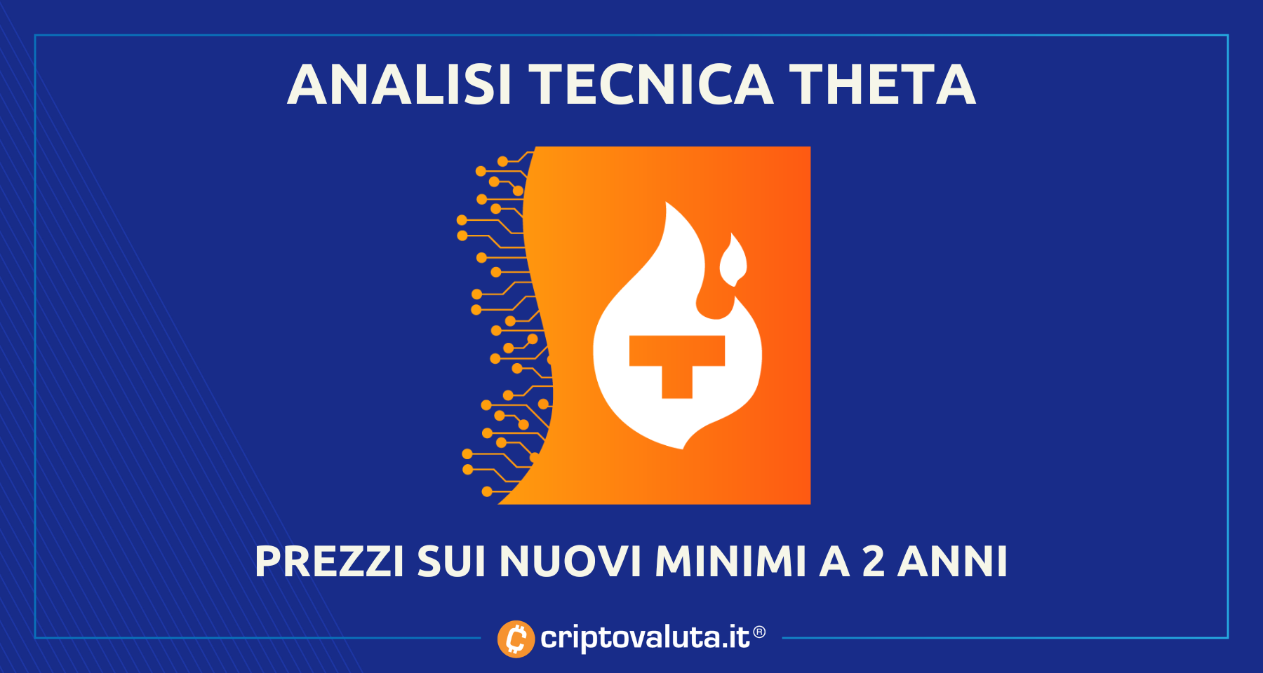 Analisi prezzi Theta | Nuovi minimi a 2 anni, e non è finita