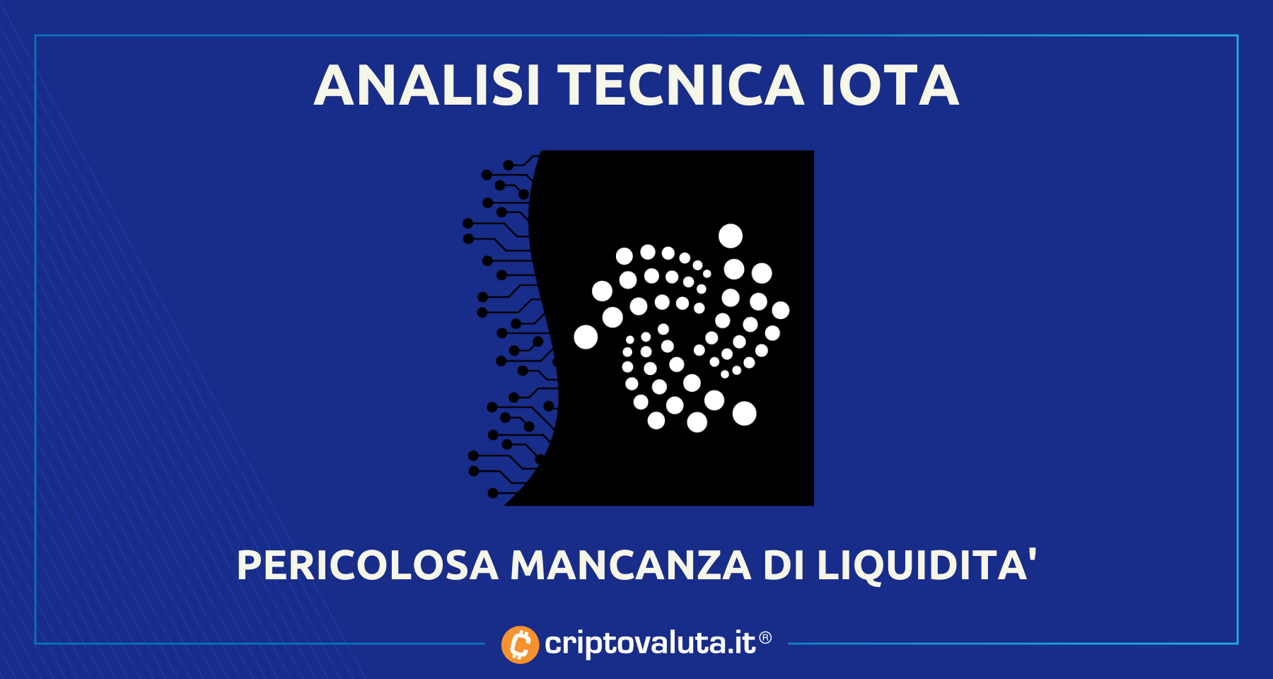 Analisi prezzi Iota | Manca liquidità, si rischiano gli 0.1520$