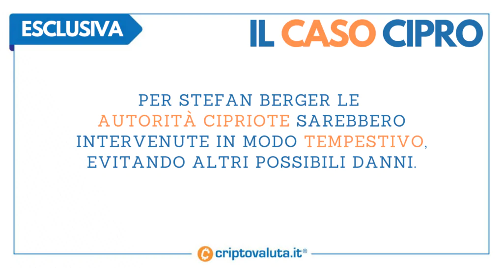 Caso di cipro MiFID II