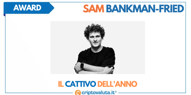 Sam Bankman-fried cattivo anno