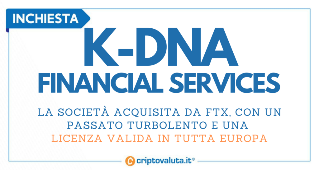 K-DNA TRASCORSI