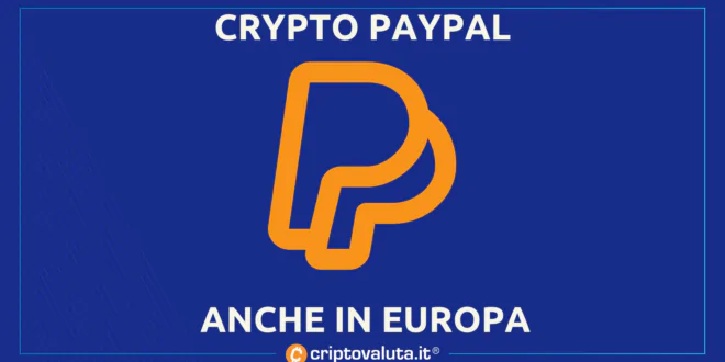 PAYPAL PILOTA CRYPTO BITCOIN