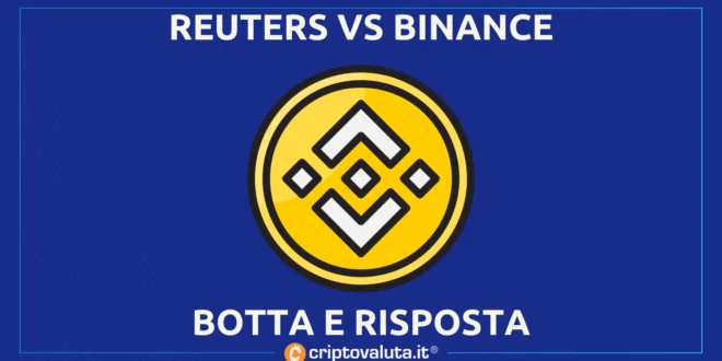 Accuse reuters Binance