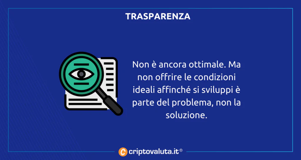 Trasparenza exchange