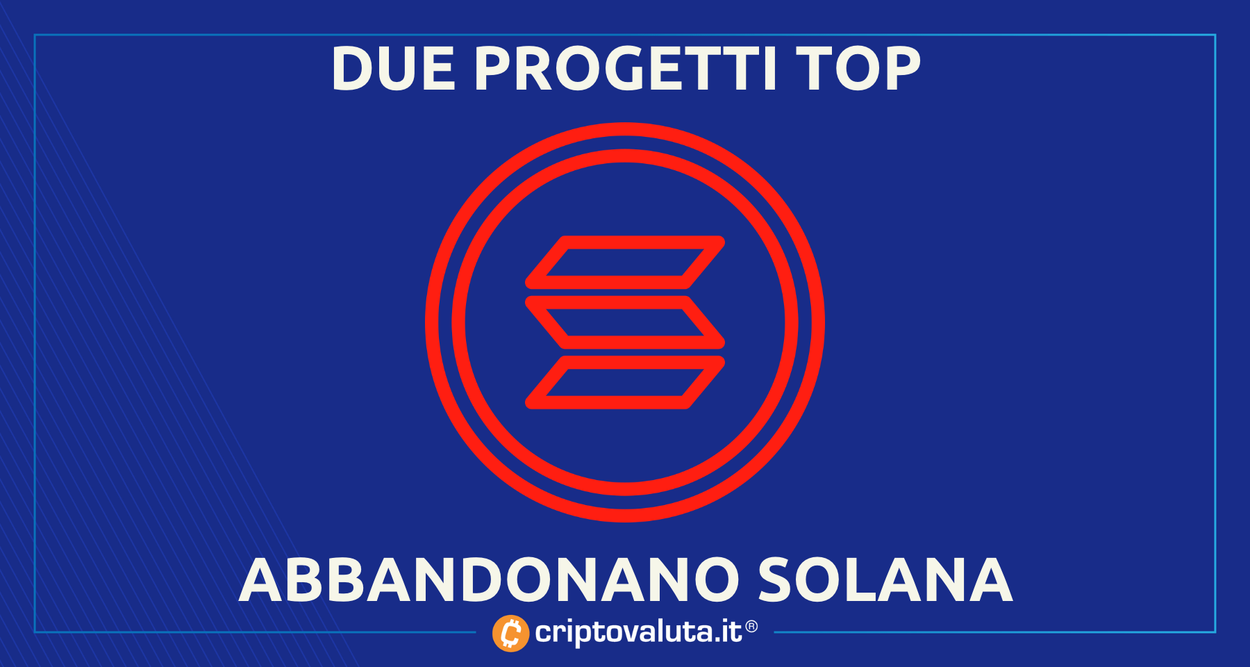 Due progetti TOP via da SOLANA | Sbarcano su Polygon perché...