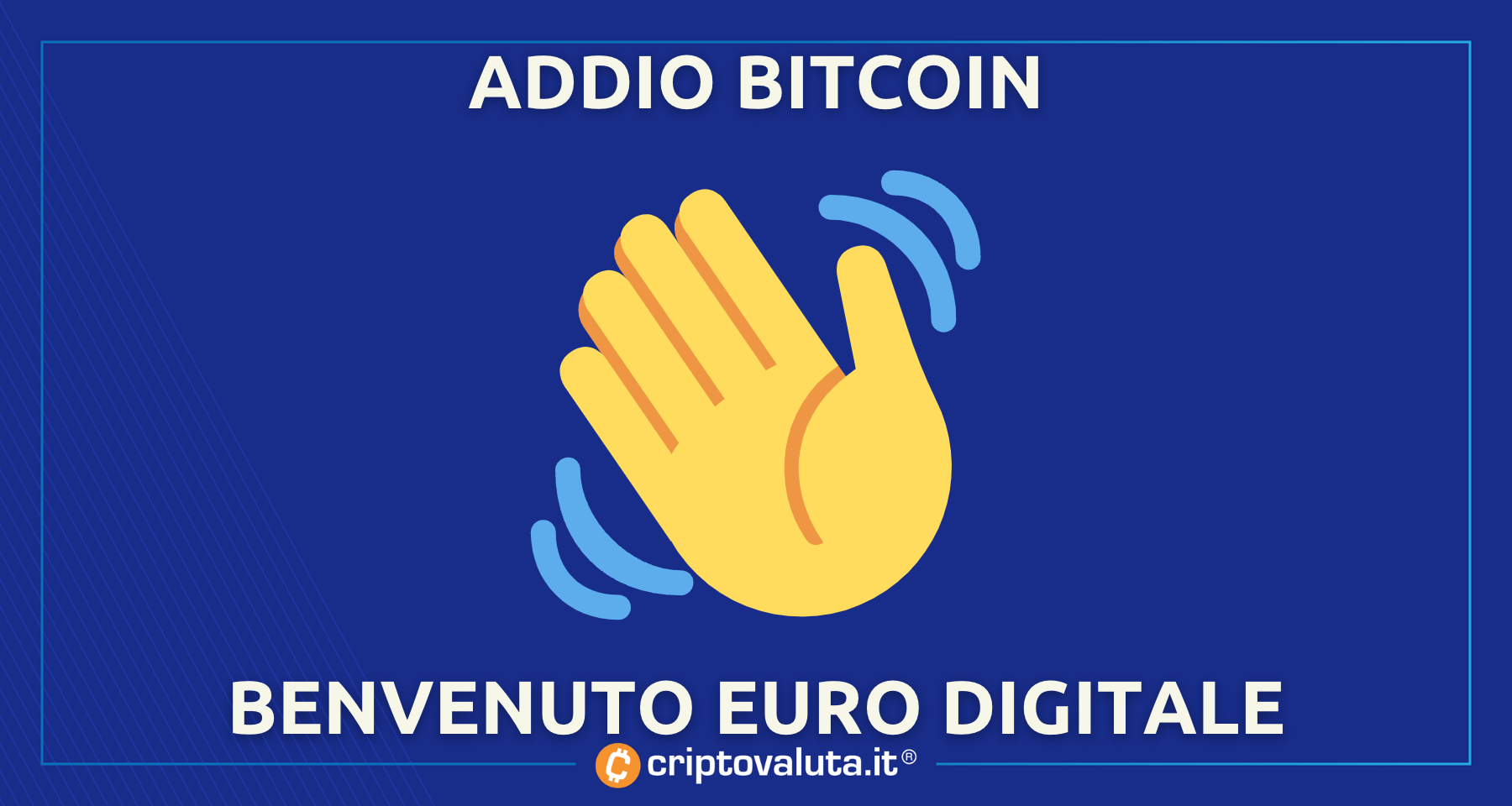Addio Bitcoin, benvenuto Euro Digitale! | Il Corriere della Sera...