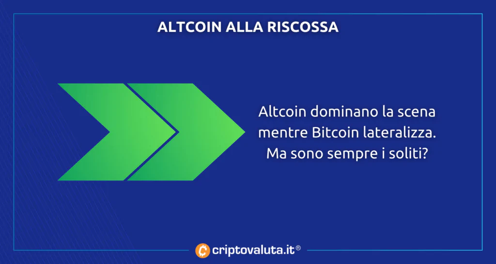 Altcoin riscossa