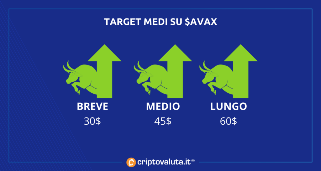 Avalanche Target medi analisi