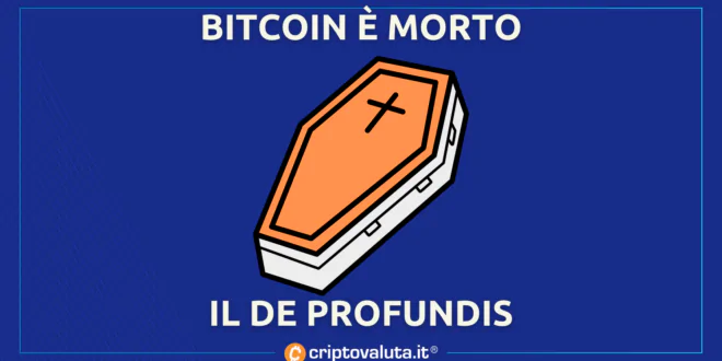 BITCOIN È MORTO