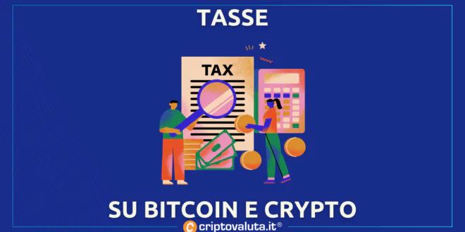 TASSE BITCOIN CRYPTO