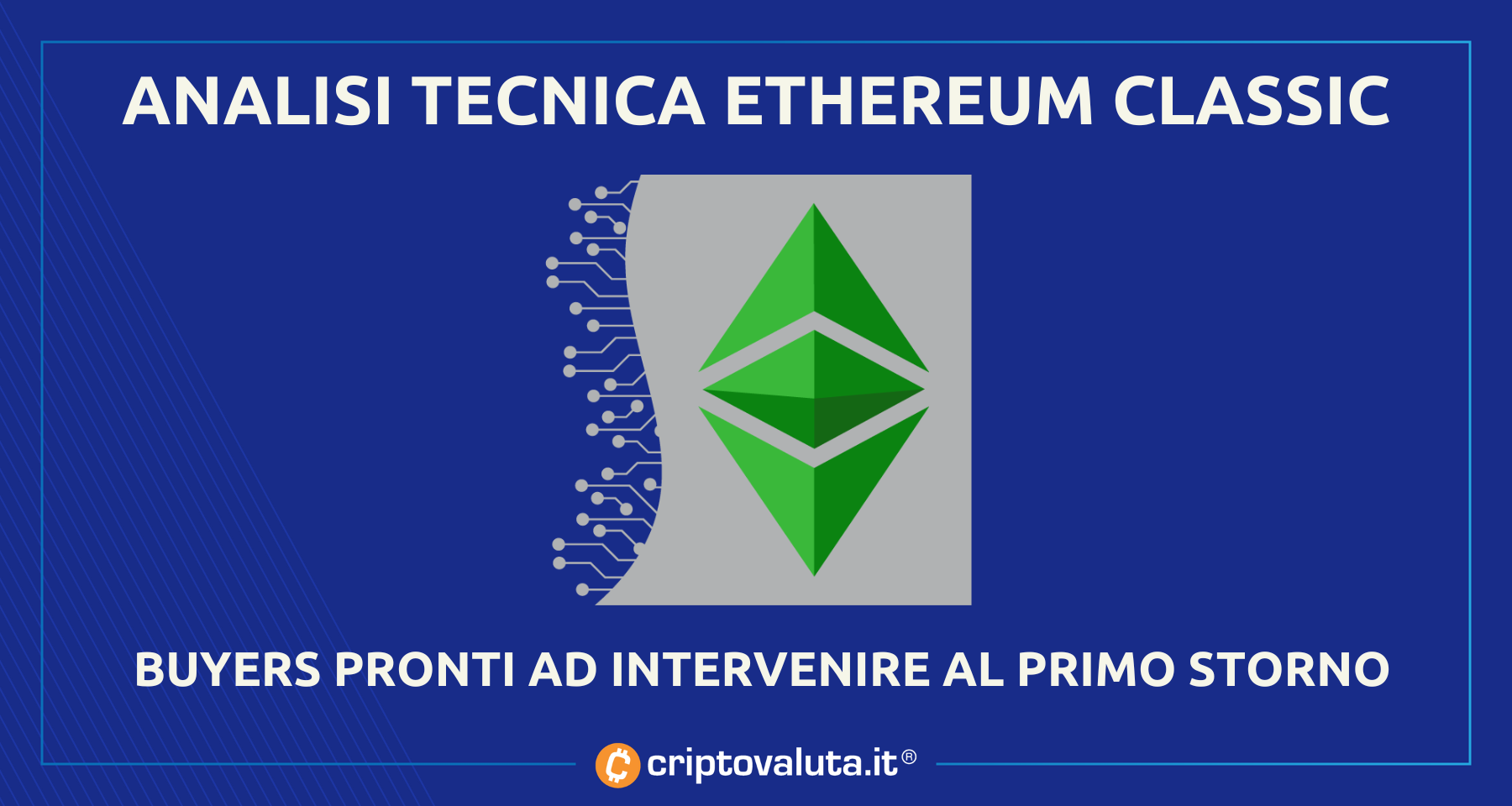 Crypto: analisi Ethereum Classic | Atteso breve storno del prezzo