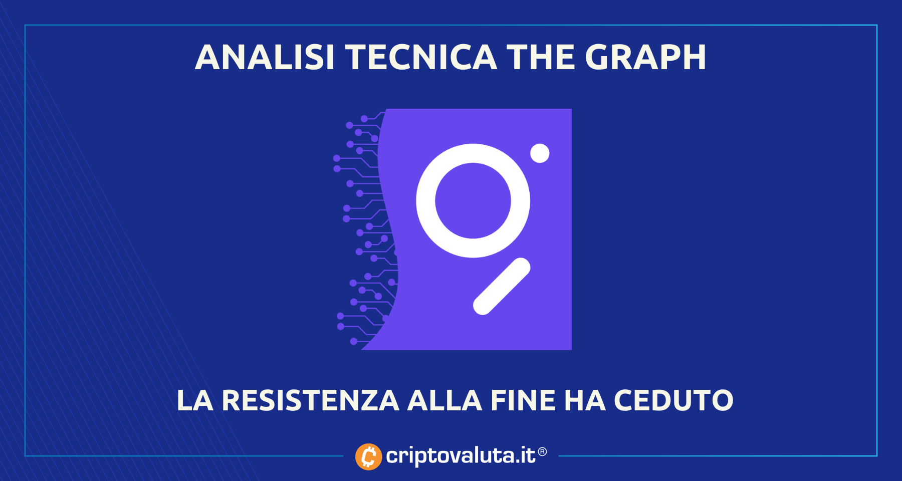 Analisi prezzi The Graph | Resistenza KO, si va a 1.1011$
