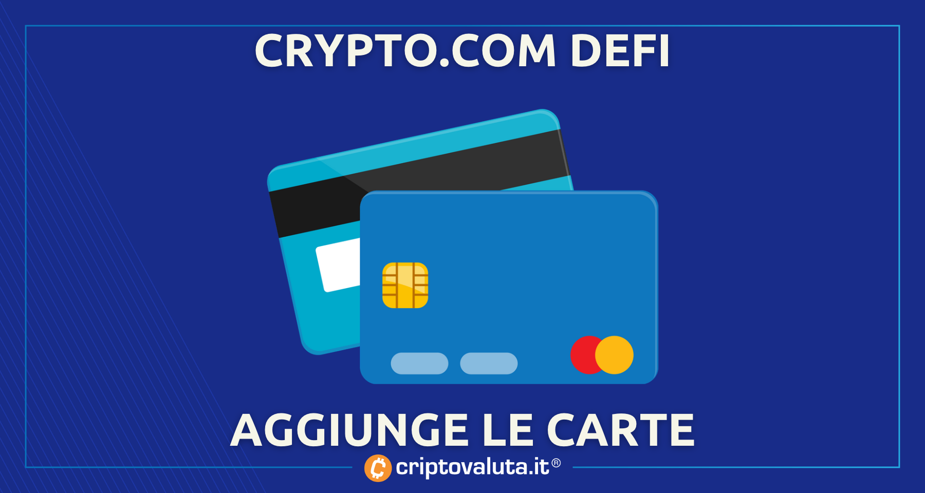 Crypto.com DeFi: ok alle carte | Aggiunti Bitcoin, ETH e CRO!