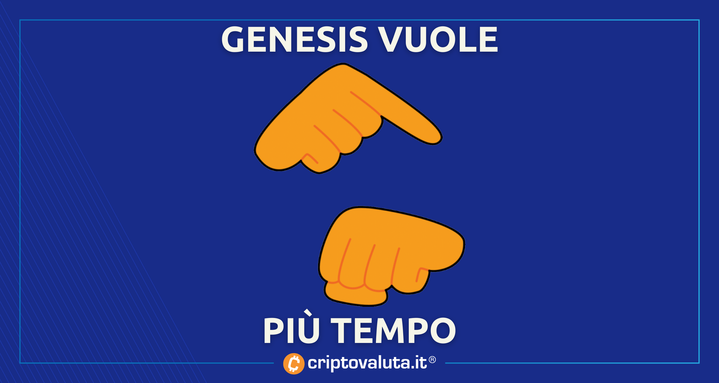 Crypto: Genesis vuole tempo | e Valkyrie il fondo Bitcoin