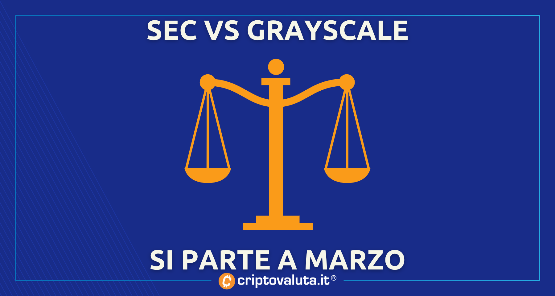 Bitcoin: il fondo finisce in tribunale! | A marzo SEC contro Grayscale