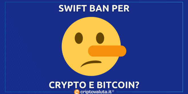 Ban Bitcoin e crypto da SWIFT? | Il caso di Binanc &hellip;
