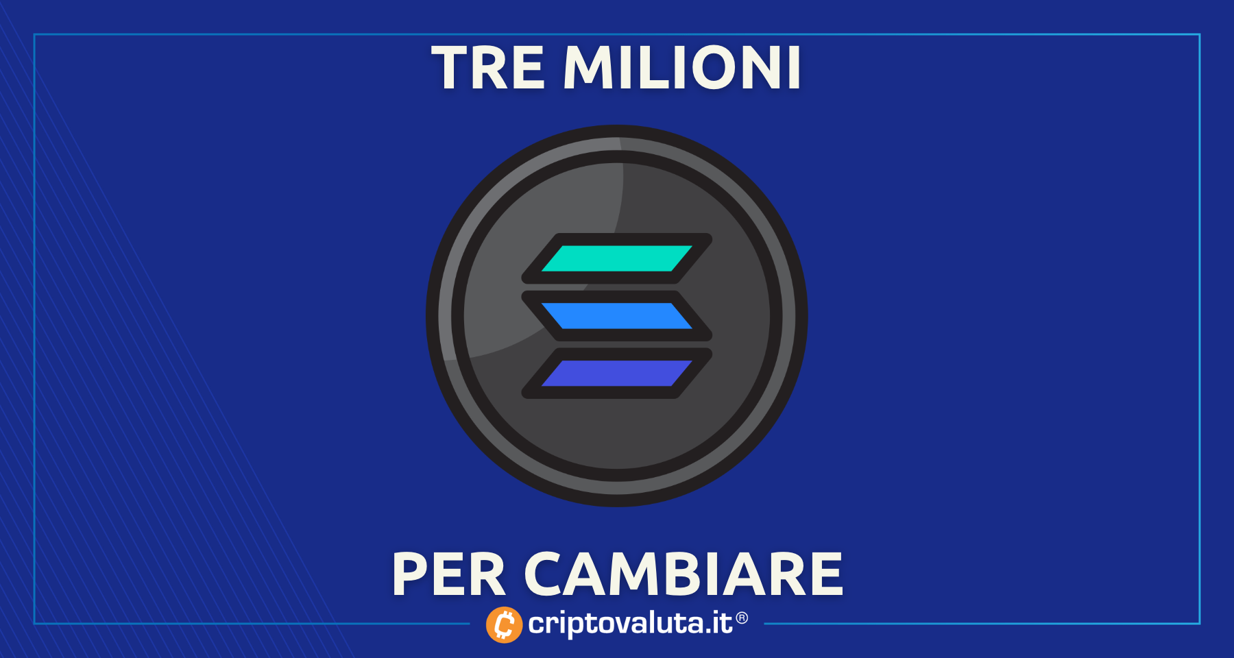 3 milioni per MOLLARE Solana | Ecco la FOLLE strategia di Polygon!